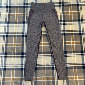 Gymshark Purple Heathered Sports Leggings